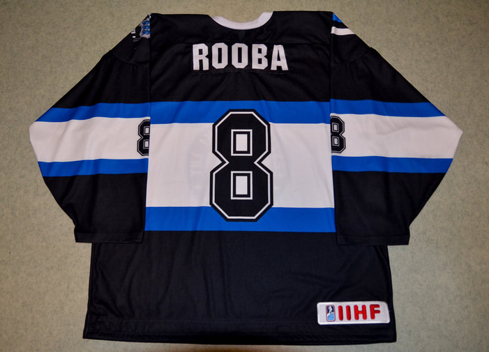 Robert Rooba game worn jersey