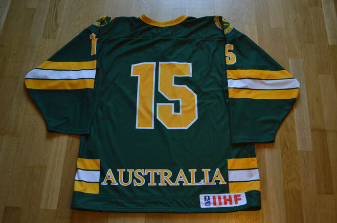 Ben Thilthorpe Australia game worn jersey