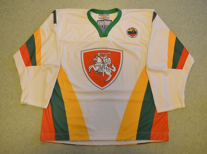 Tadas Kumeliauskas Lithuania game worn jersey