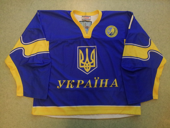 Konstantin Simchuk Ukraine game worn jersey