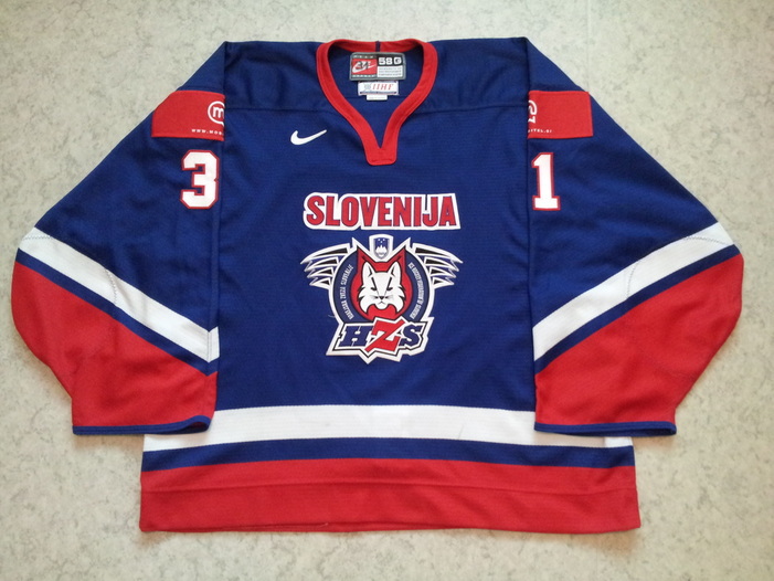 Slovenia ice hockey national team game worn jersey Robert Kristan