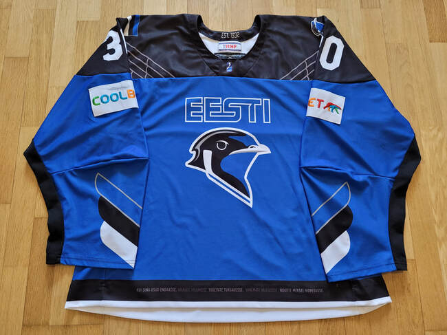 Mailday: Estonia IIHF authentic : r/hockeyjerseys