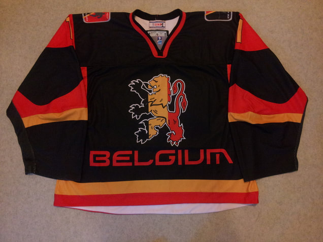Bjorn Steijlen Belgium game worn jersey
